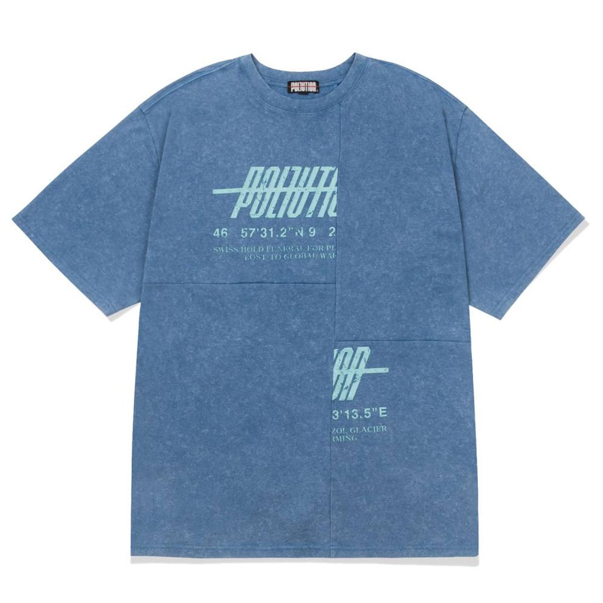 폴루션(POLLUTION) INCISION T-SHIRT