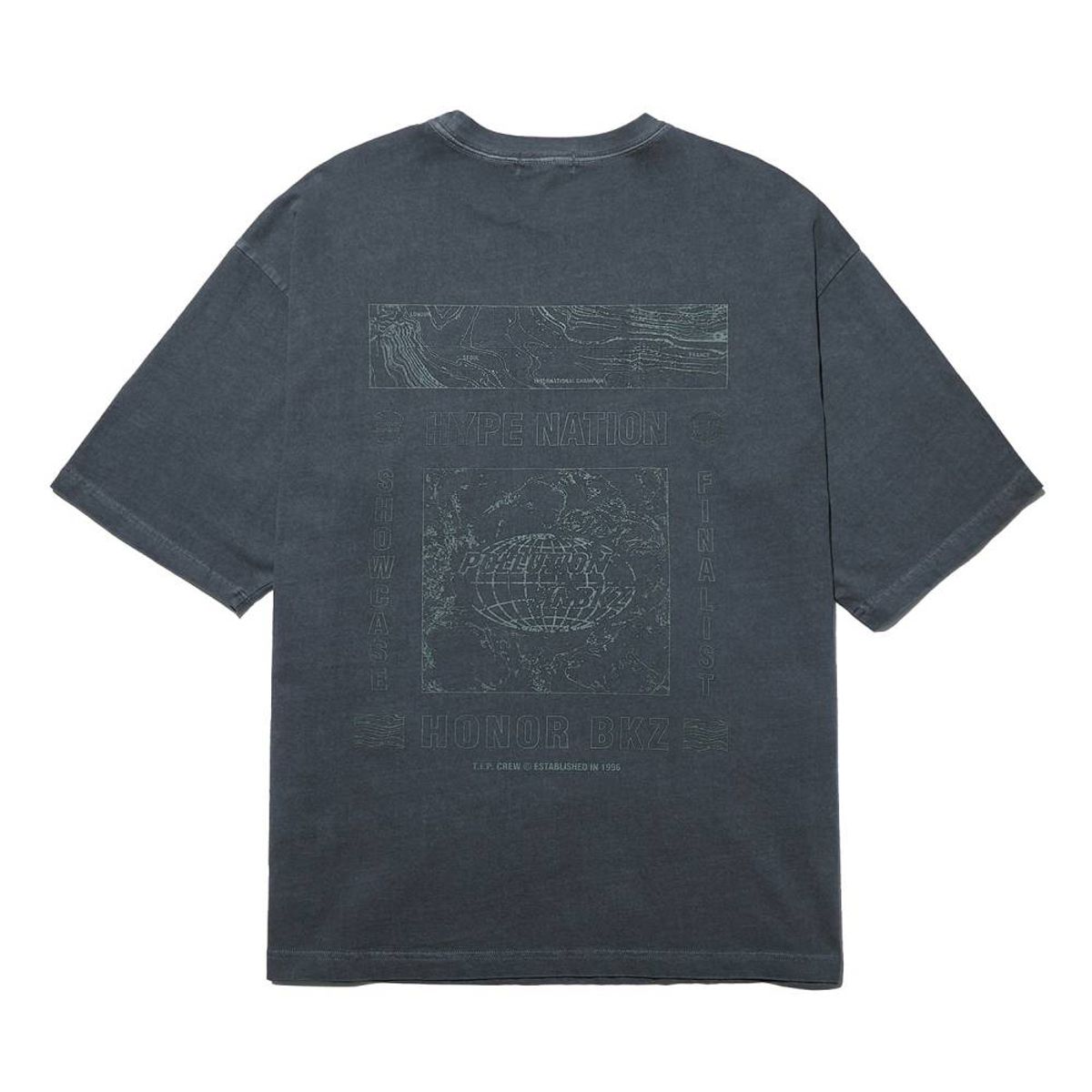 폴루션(POLLUTION) GRAPHIC OVERSIZED T-SHIRT