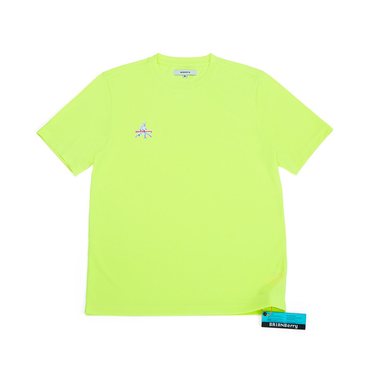브라이언베리(BRIAN BERRY) BERRY MAN LOGO TEE_LIME