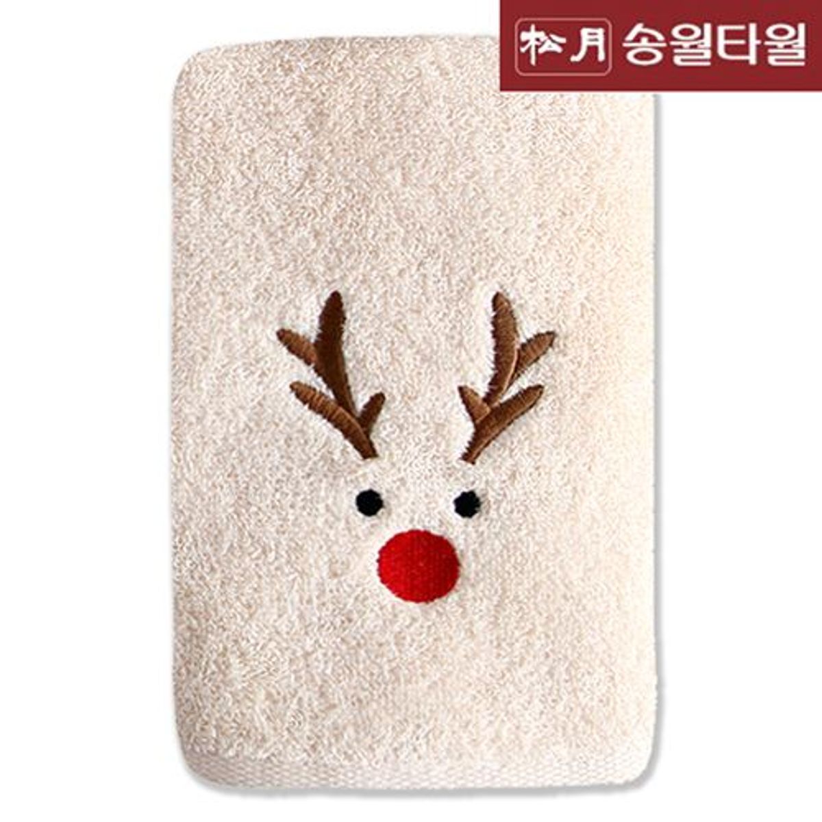 송월타올(SONGWOL TOWEL) 크리스마스 루돌프 10매