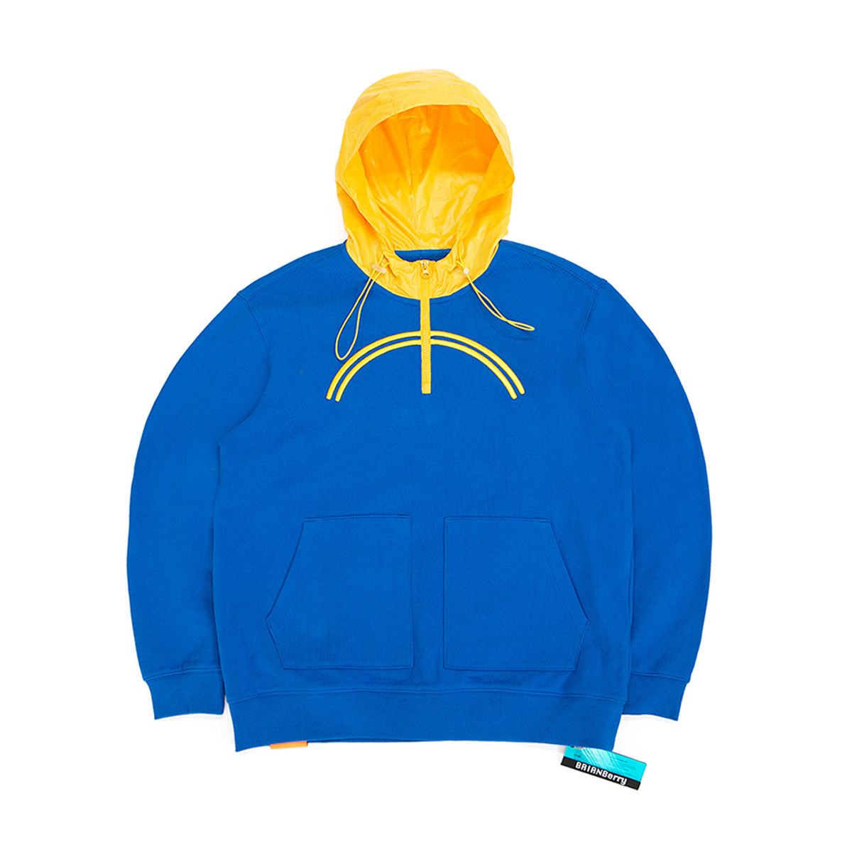브라이언베리(BRIAN BERRY) ARC ZIP HOODIE_PACIFIC