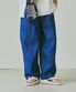 DENIM BALLOON PANTS _ BLUE