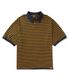 CB 오버핏 스트라이프 PK티셔츠 (머스타드/네이비)