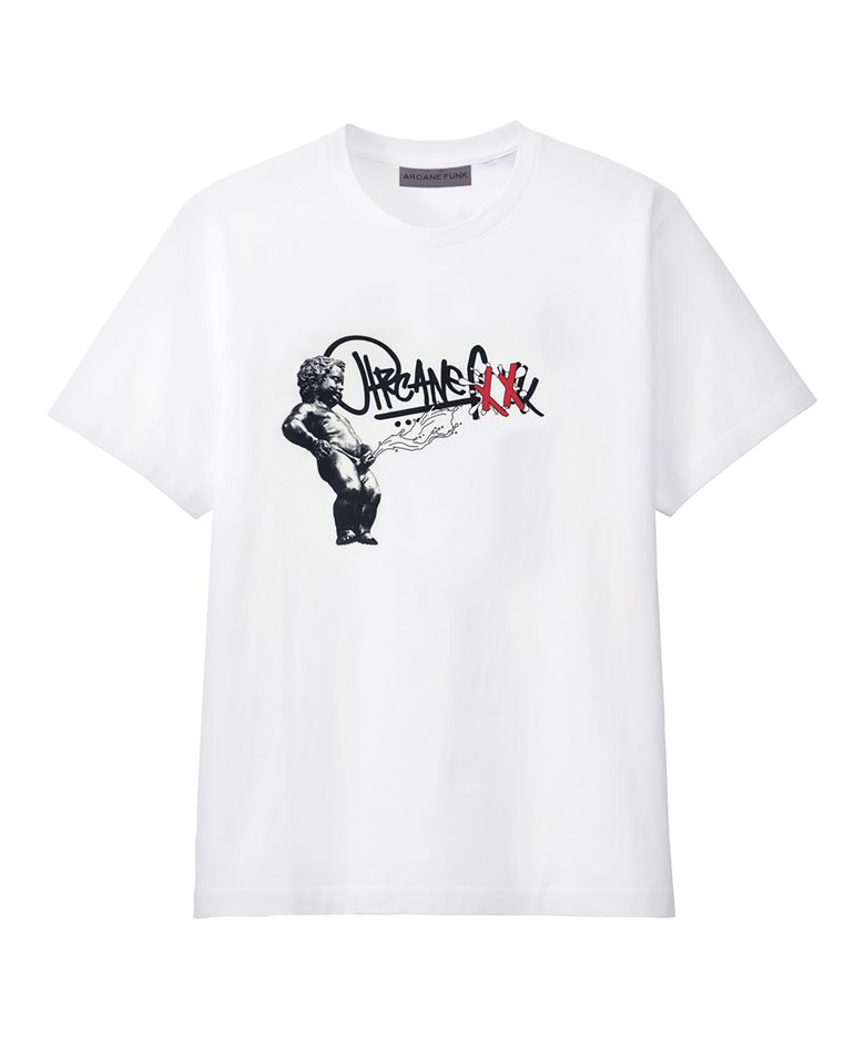 MANNEKEN PIS TEE white
