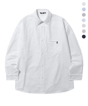 시티보이 보트자수 옥스포드 오버핏 셔츠_7color