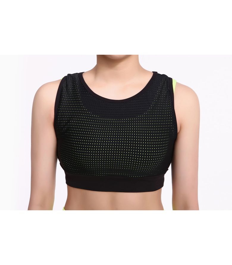 V NEON MESH BRA TOP