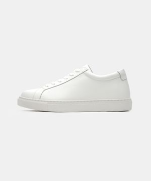 1IN WHITE HI - 화이트 스니커즈 키높이 버전