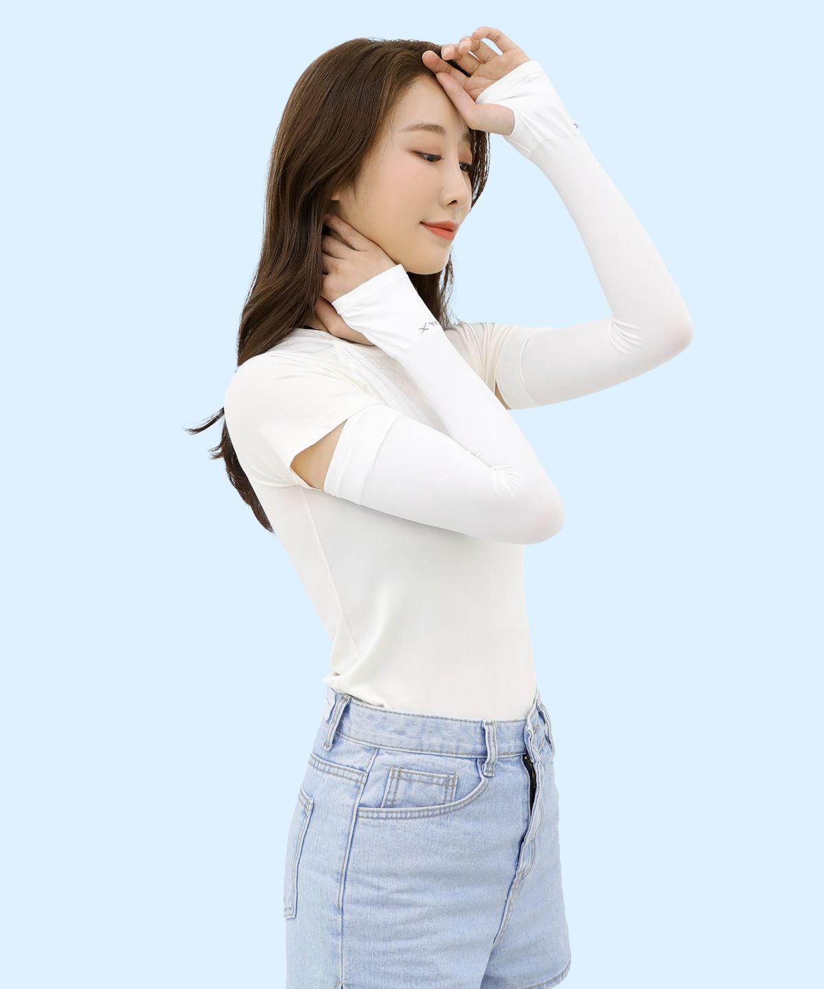 렛츠슬림(LET'S SLIM) 스포츠 쿨토시 자외선차단 99.9% 무봉제