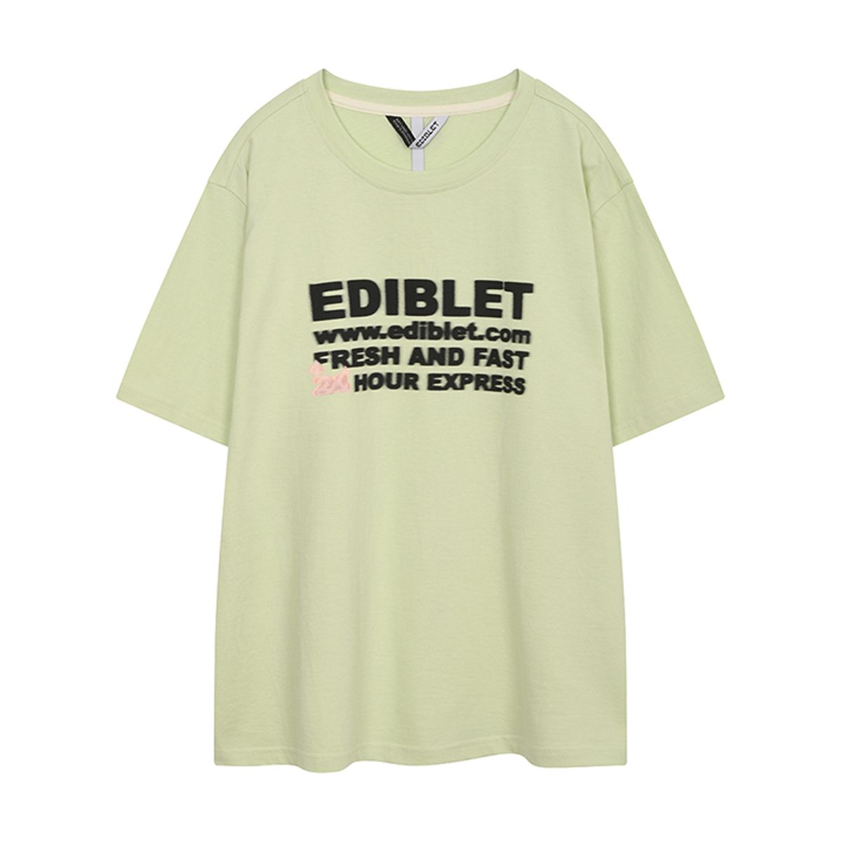 에디블렛(EDIBLET) 익스프레스 프린트 반팔 티셔츠