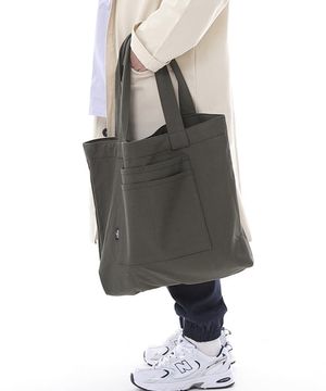 프리스타일 라이프 심플 빅사이즈 에코백 FLB-102 카키