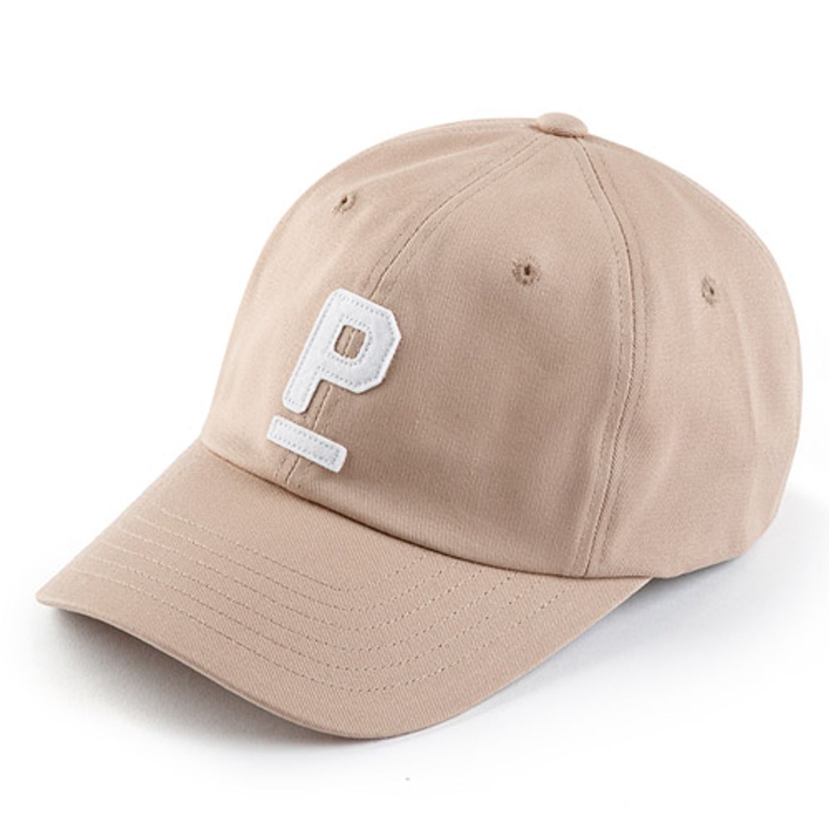 핍스(PEEPS) patch logo ball cap(beige)