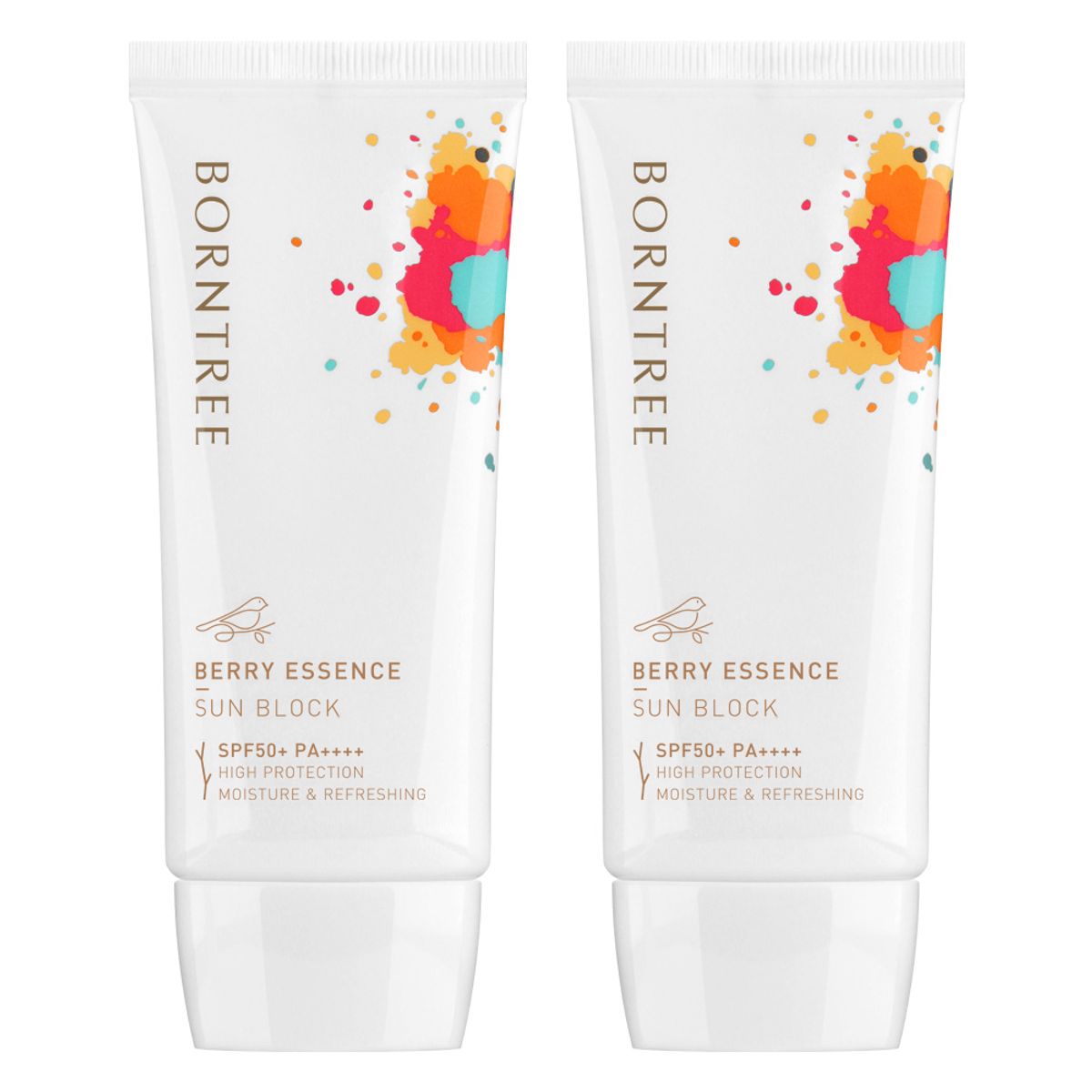 본트리(BORNTREE) 베리에센스 선블럭 50ml 2개