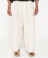 린넨 배기 와이드 팬츠 아이보리