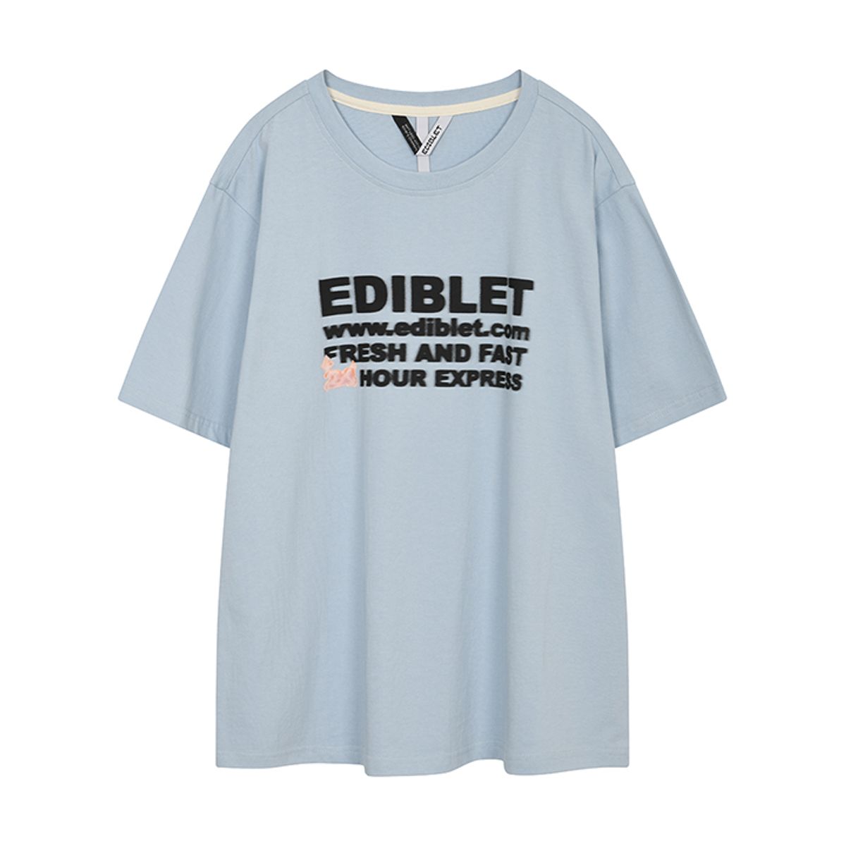 에디블렛(EDIBLET) 익스프레스 프린트 반팔 티셔츠