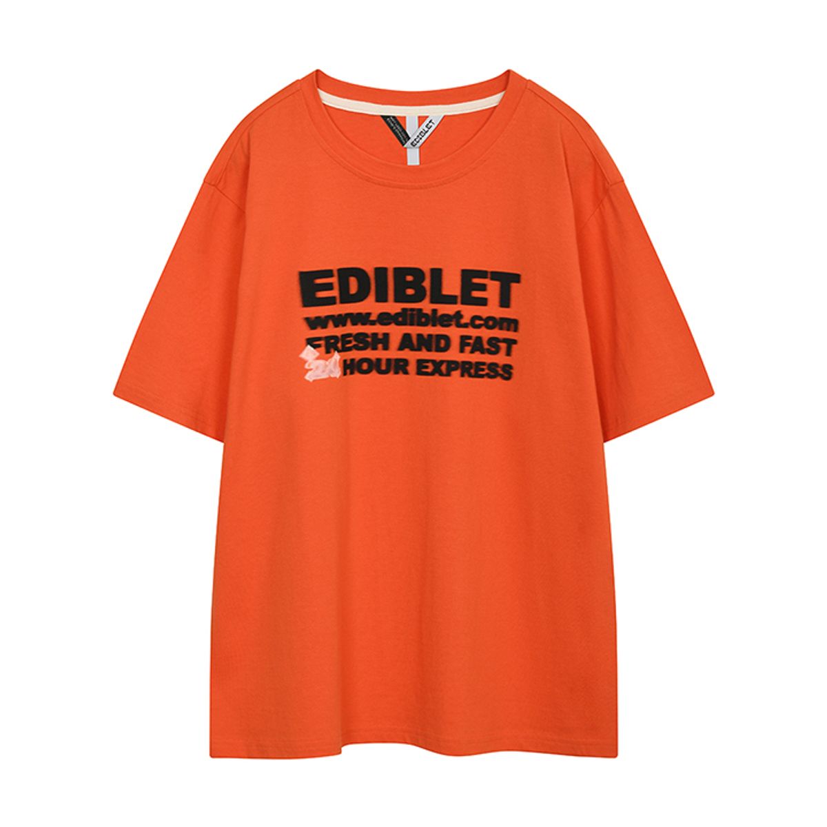 에디블렛(EDIBLET) 익스프레스 프린트 반팔 티셔츠