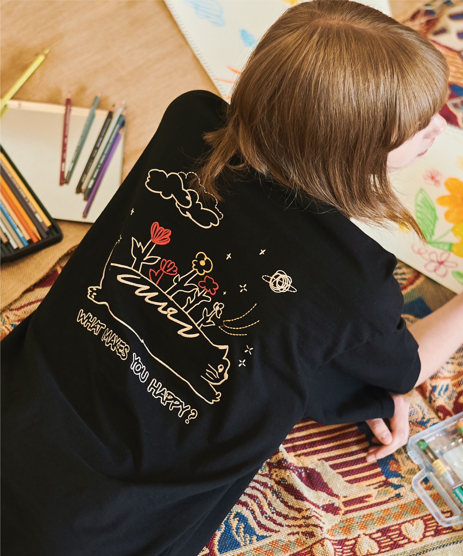 【CPGN STUDIO】Happiness Leo Embroidery Short Sleeve MUSINSA | CPGN STUDIO [16S] HAPPINESS LEO EMBROIDERED SHORT