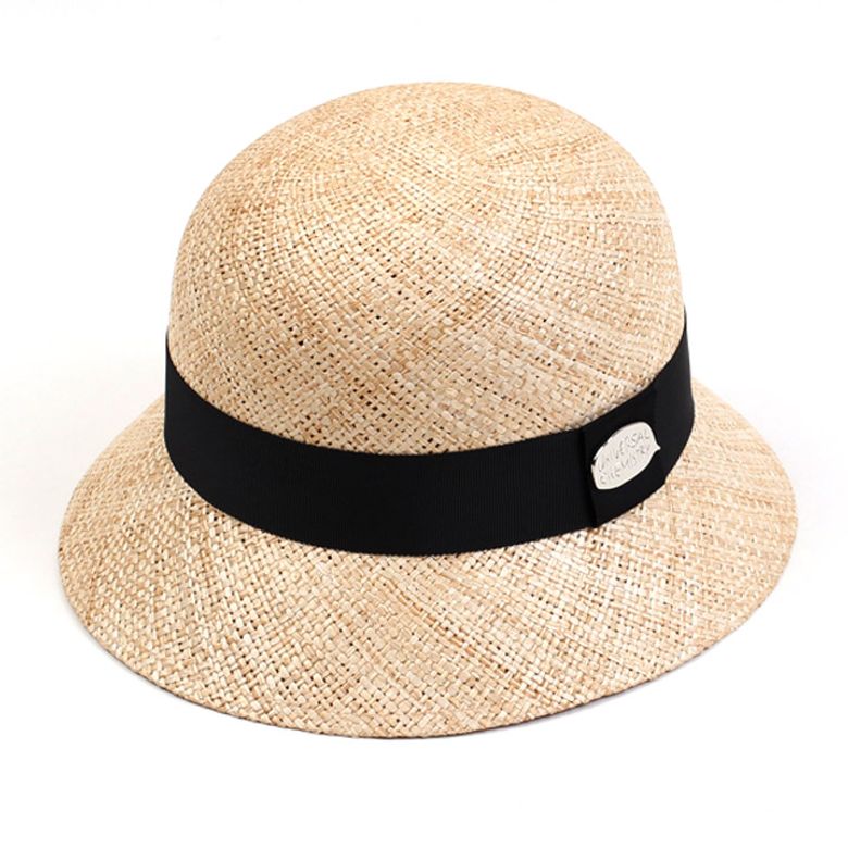 SV Thunder Bau Beige Cloche Hat 여름페도라