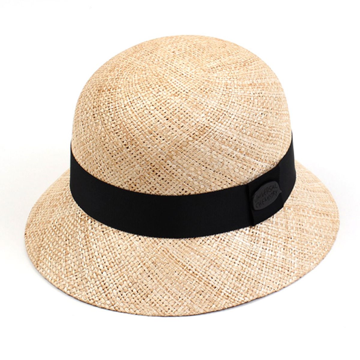 유니버셜 케미스트리(UNIVERSAL CHEMISTRY) BK Thunder Bau Beige Cloche Hat 여름페도라