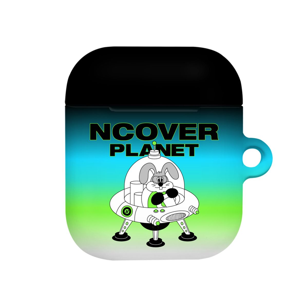 앤커버(NCOVER) ZET SPACESHIP-BLACK(에어팟 하드)