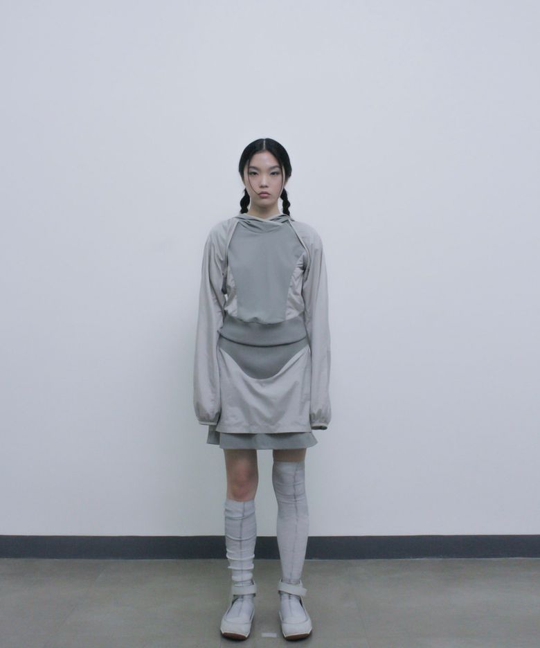 2-way Hoodie Bolero / Khaki