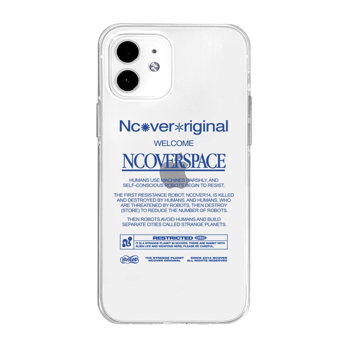 앤커버(NCOVER) NCOVER PLANET TEXT-CLEAR(젤리)