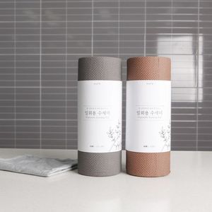 프리미엄 일회용 수세미 60매 롤타입 2개