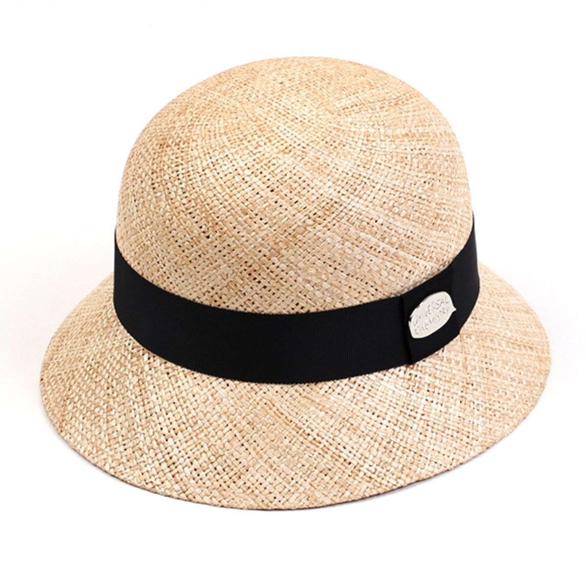 유니버셜 케미스트리(UNIVERSAL CHEMISTRY) SV Thunder Bau Beige Cloche Hat 여름페도라