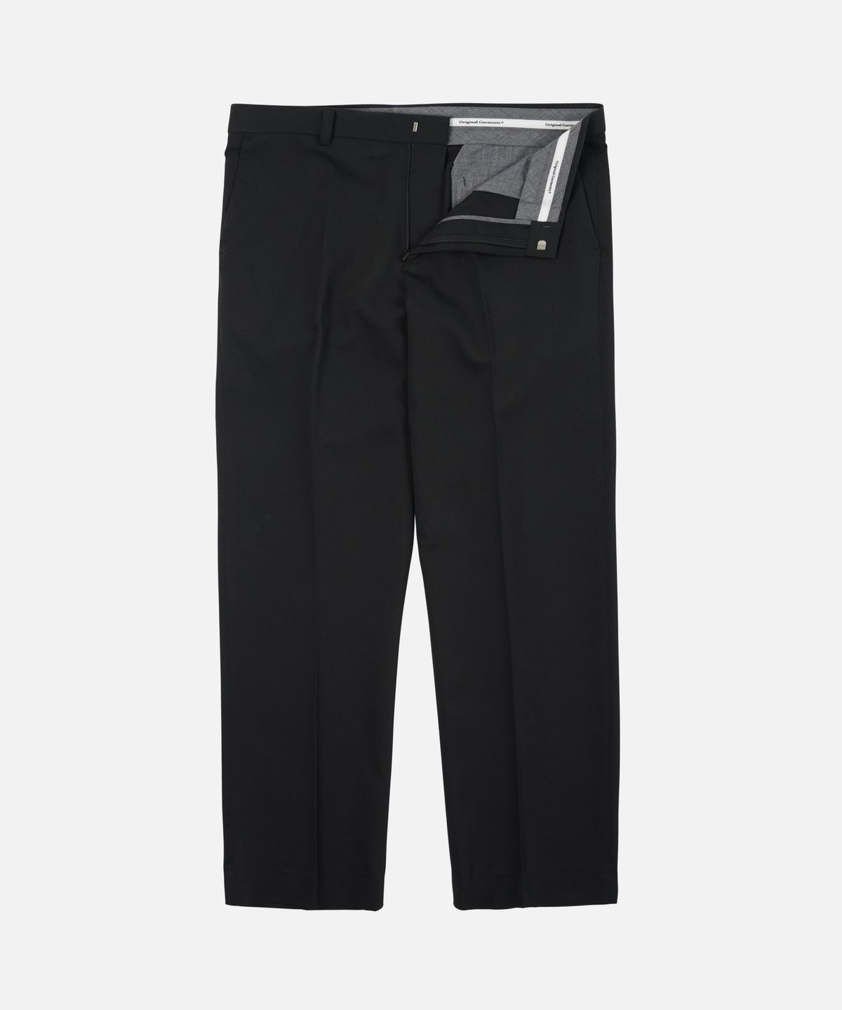 프리즘웍스(FRIZMWORKS) OG MILD REGULAR SLACKS _ BLACK