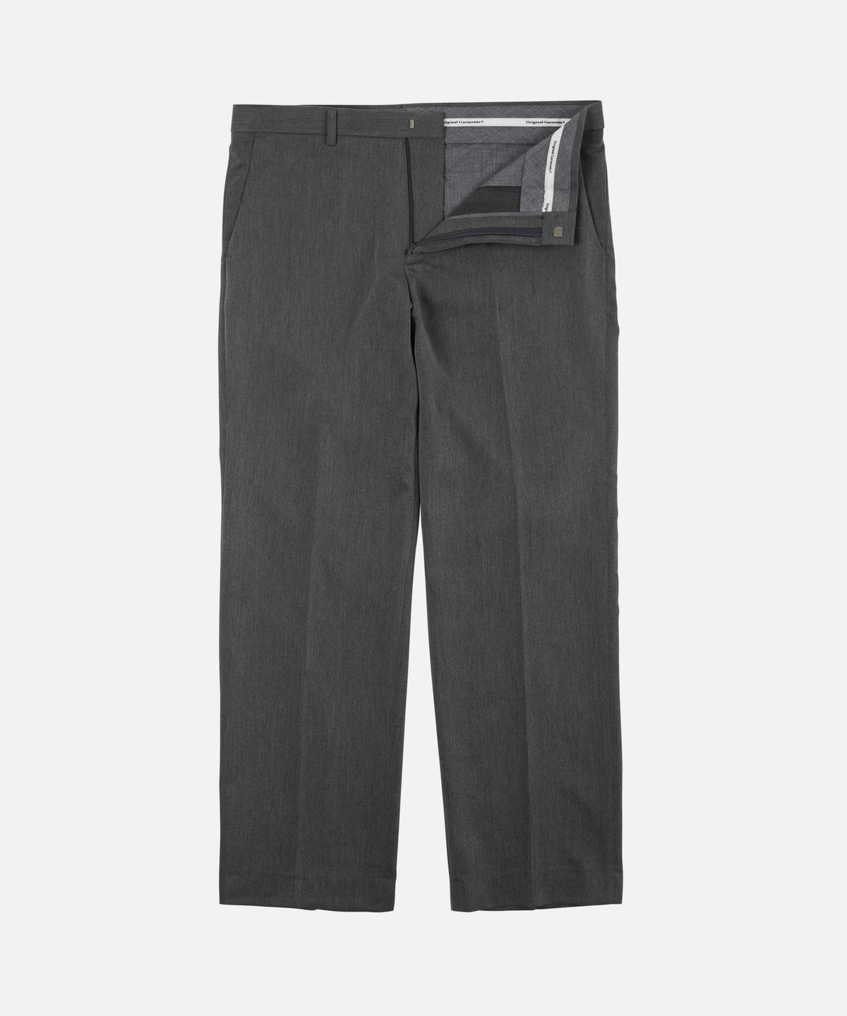 프리즘웍스(FRIZMWORKS) OG MILD REGULAR SLACKS _ CHARCOAL