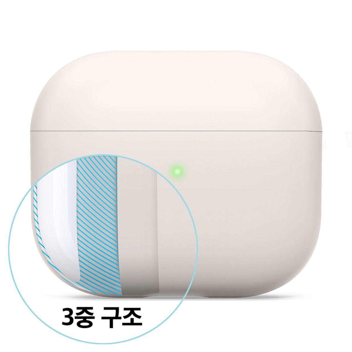 엘라고(ELAGO) 에어팟3세대 리퀴드 하이브리드 베이직 케이스