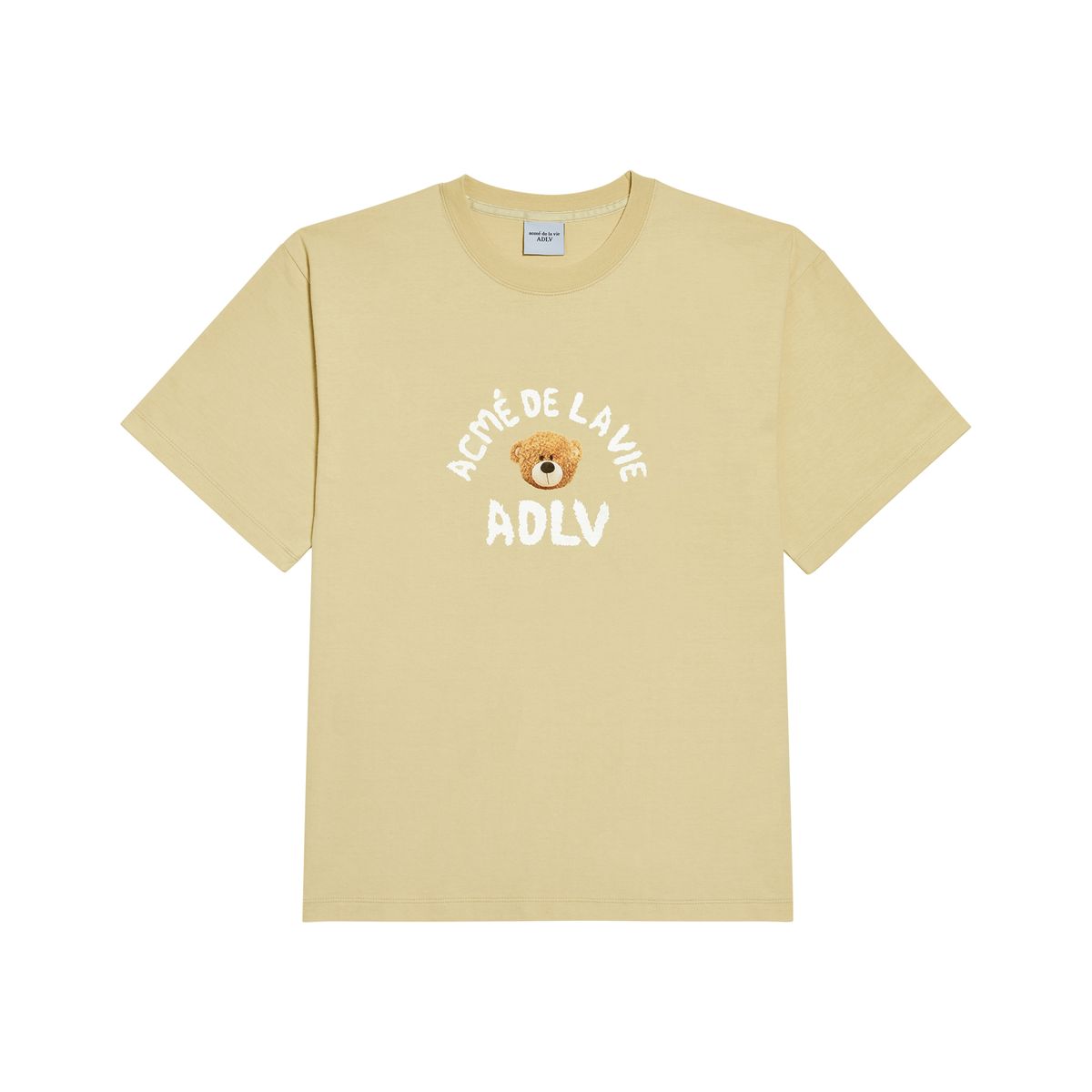 아크메드라비(ACME DE LA VIE) TEDDY BEAR (BEAR DOLL) SHORT SLEEVE T-SHIRT BEIGE