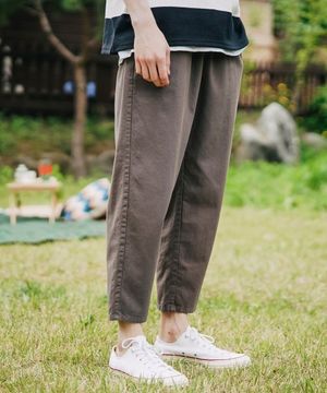 플레인(여름용) 코튼 밴딩팬츠 모카 CJLP7509