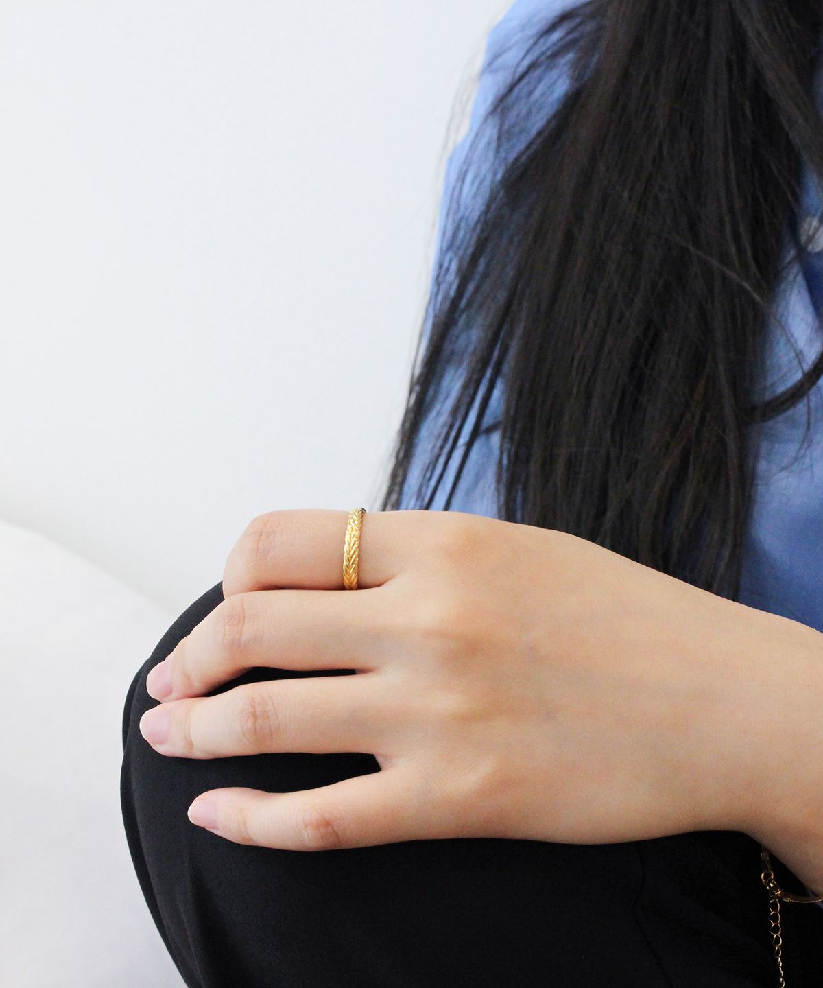 메이딘리(MADIN'LY) Laurier ring