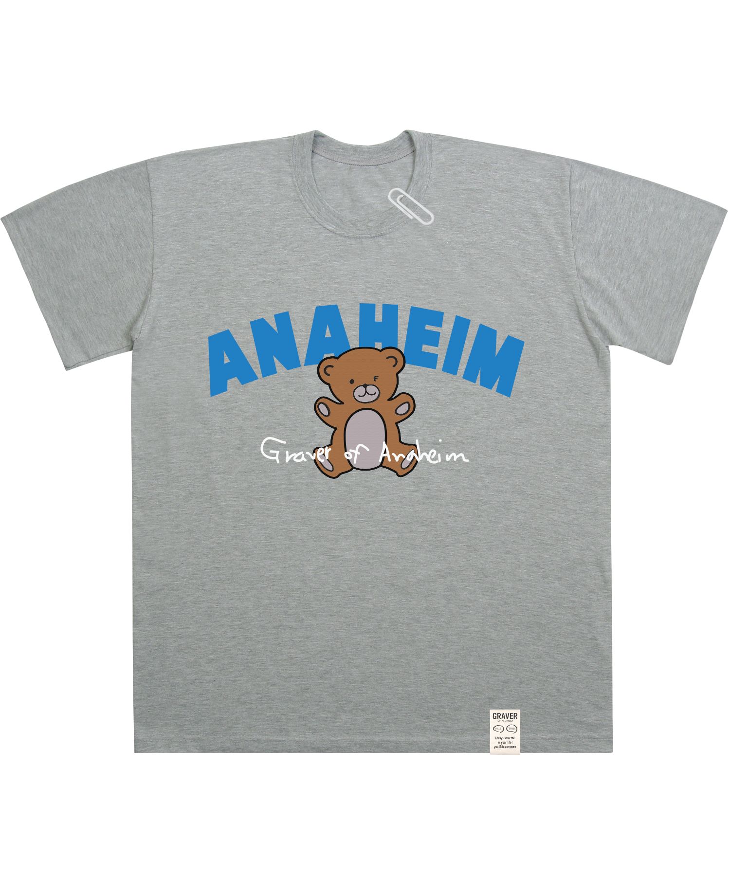 【IMAGINARY X GRAVER】Cut Head Bear Short Sleeve Tee MUSINSA | GRAVER [Imaginery x Graver] Cut Head Bear Short