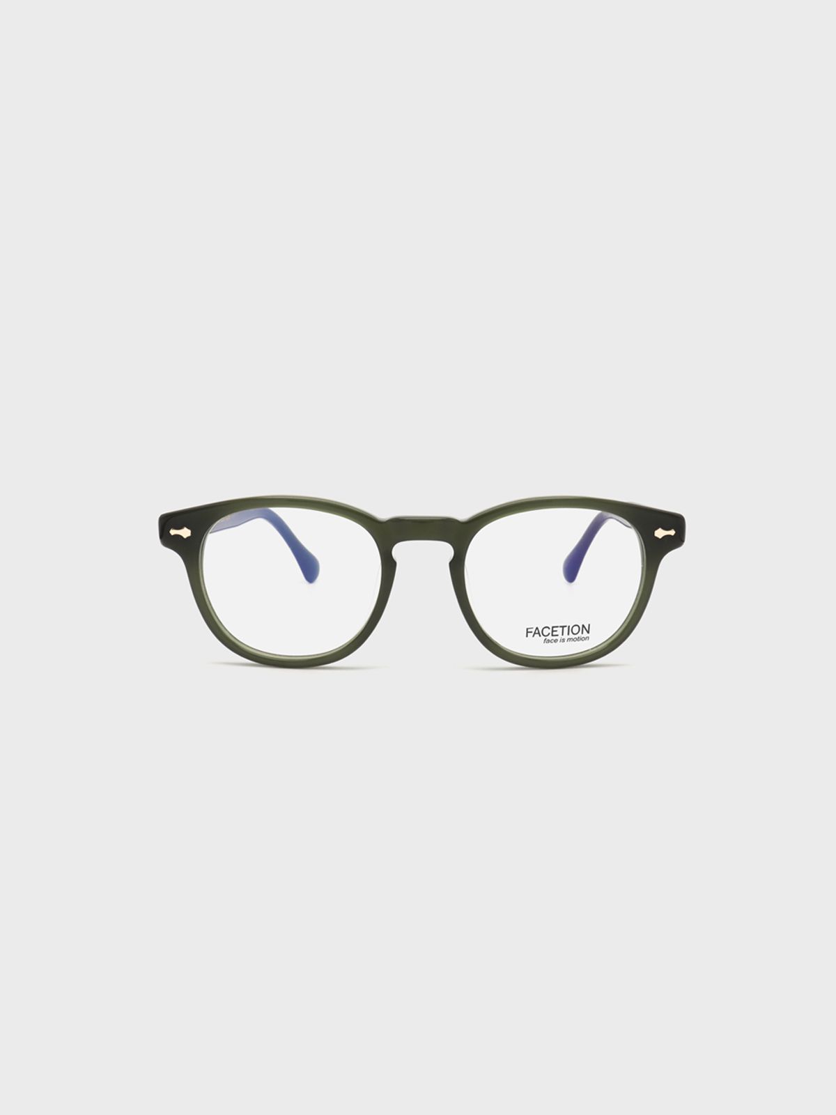페이션(FACETION) Tom(G-c4) 톰 아넬형 뿔테 안경테