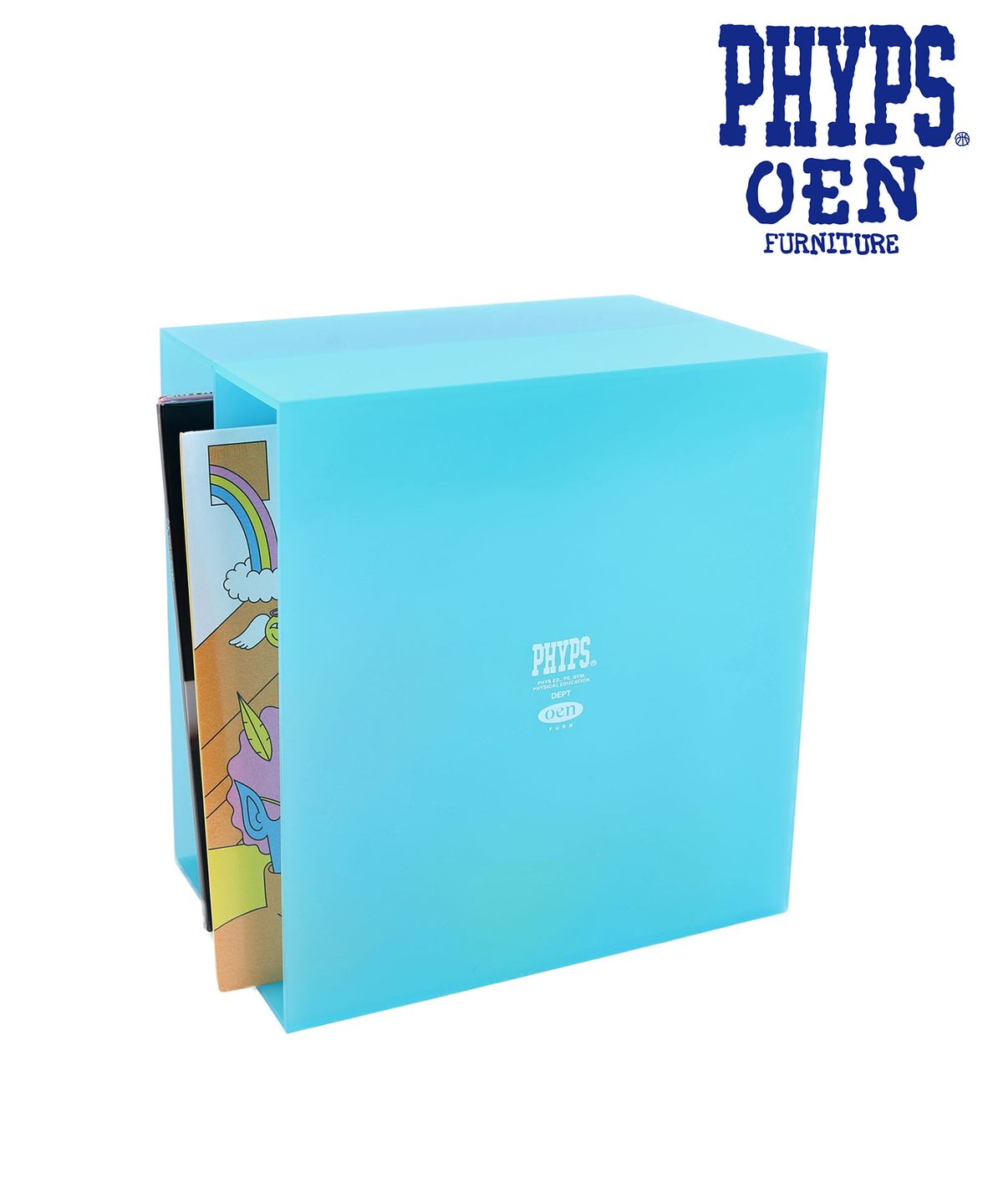 오이엔퍼니처(OEN FURNITURE) LP BOX BLUE