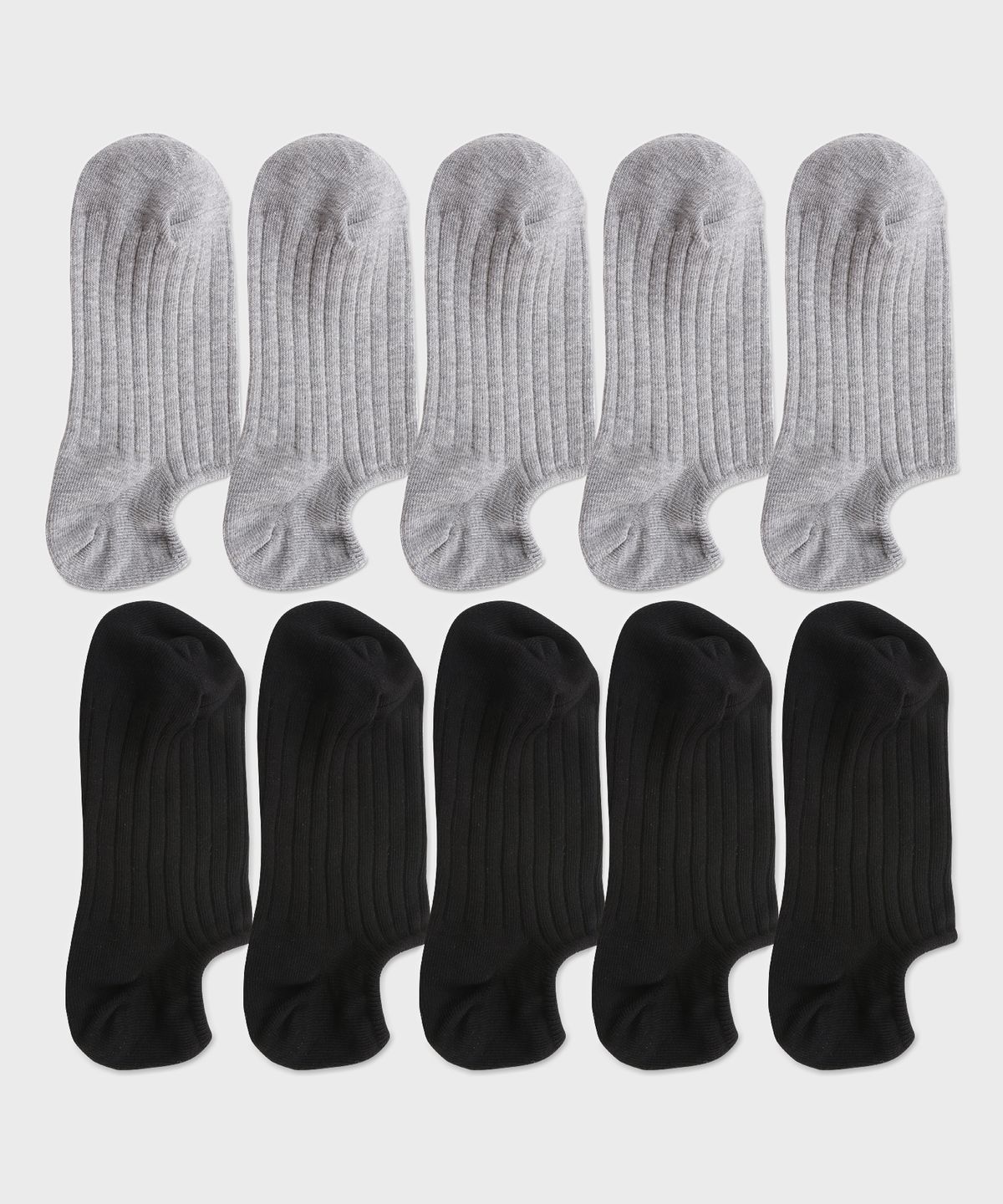 삭스더랭귀지(SOCKS THE LANGUAGE) 데일리 페이크삭스 (블랙5+그레이5)