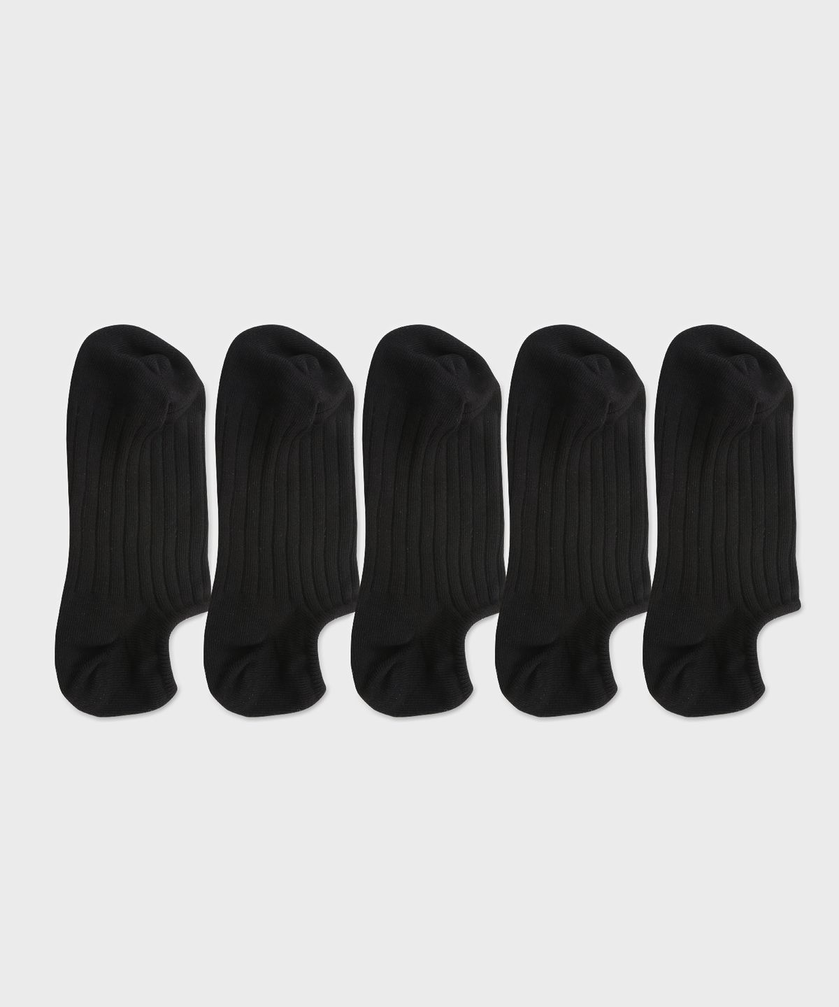 삭스더랭귀지(SOCKS THE LANGUAGE) 데일리 페이크삭스 (블랙5SET)