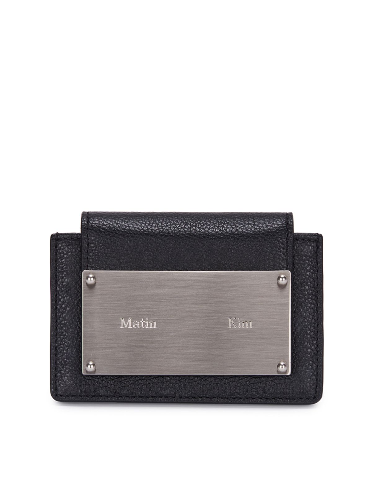 마뗑킴(MATIN KIM) ACCORDION WALLET IN BLACK