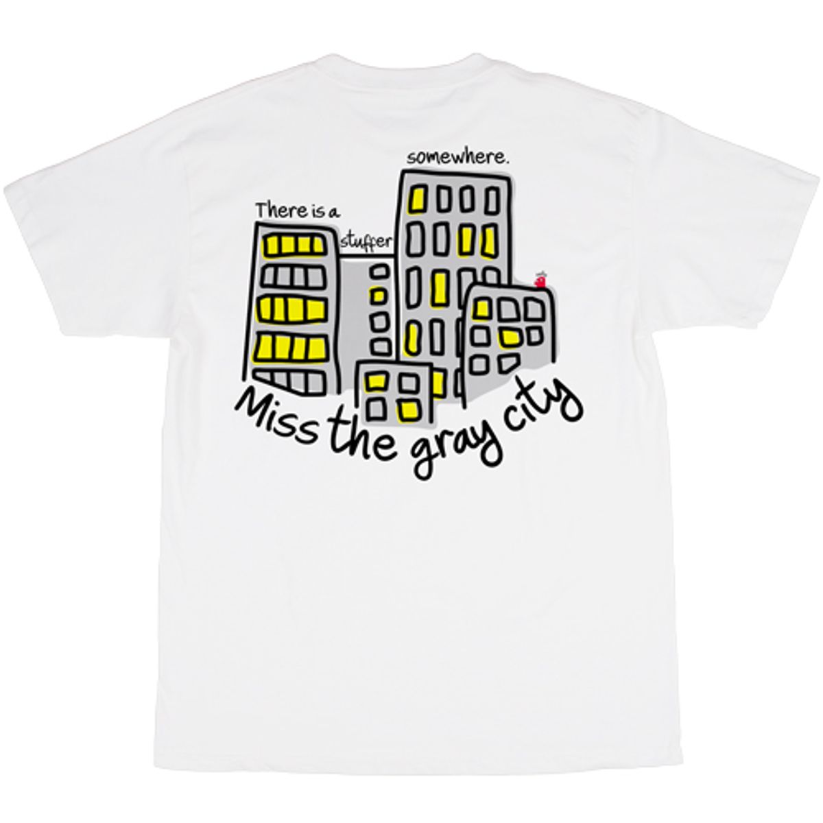 스터퍼(STUFFER) 회색도시 그리워하기 T-shirts
