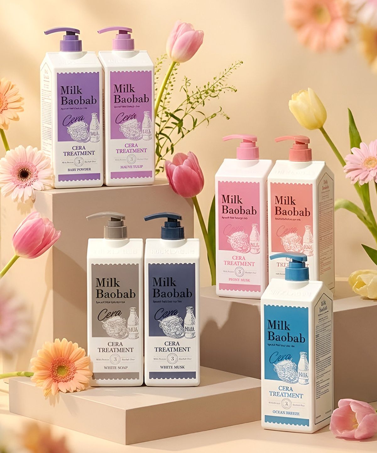 밀크바오밥(MILKBAOBAB) 세라 트리트먼트 1200ml (7종향)