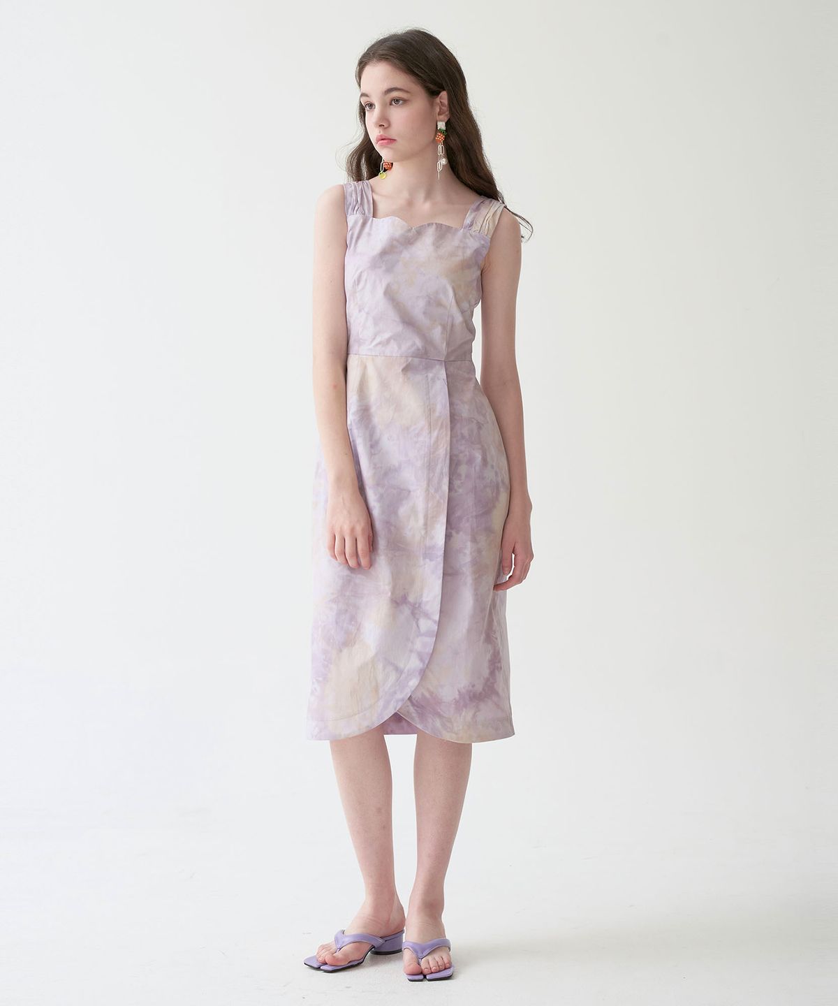 쥴리앤칼라(JULIY&CALLA) 21SS 쥴리23 러브 드림 원피스 퍼플(W)