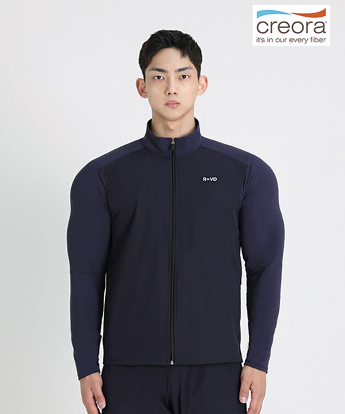 알브이디(RVD) 런닝 프로 하이브리드 재킷 (미드나잇네이비)