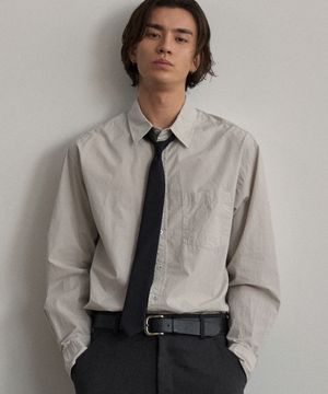 스테디 셔츠 - 라이트 그레이