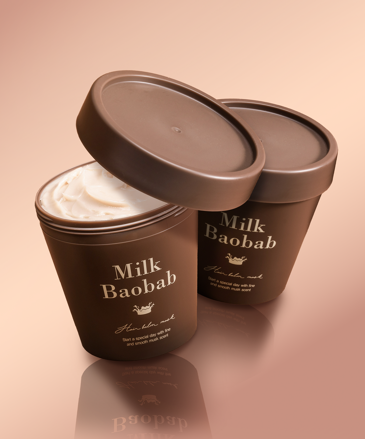 밀크바오밥(MILKBAOBAB) [손상모] 헤어 밤 마스크 200ml 2개