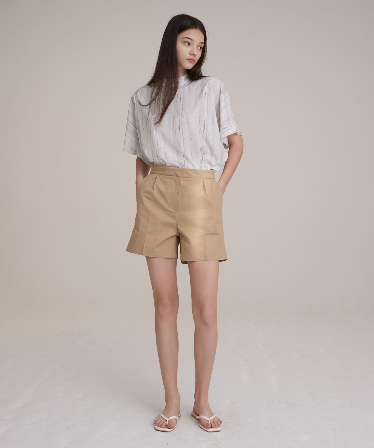랭5(LANG5) [RIAN] chino shorts [리안] 치노 쇼츠