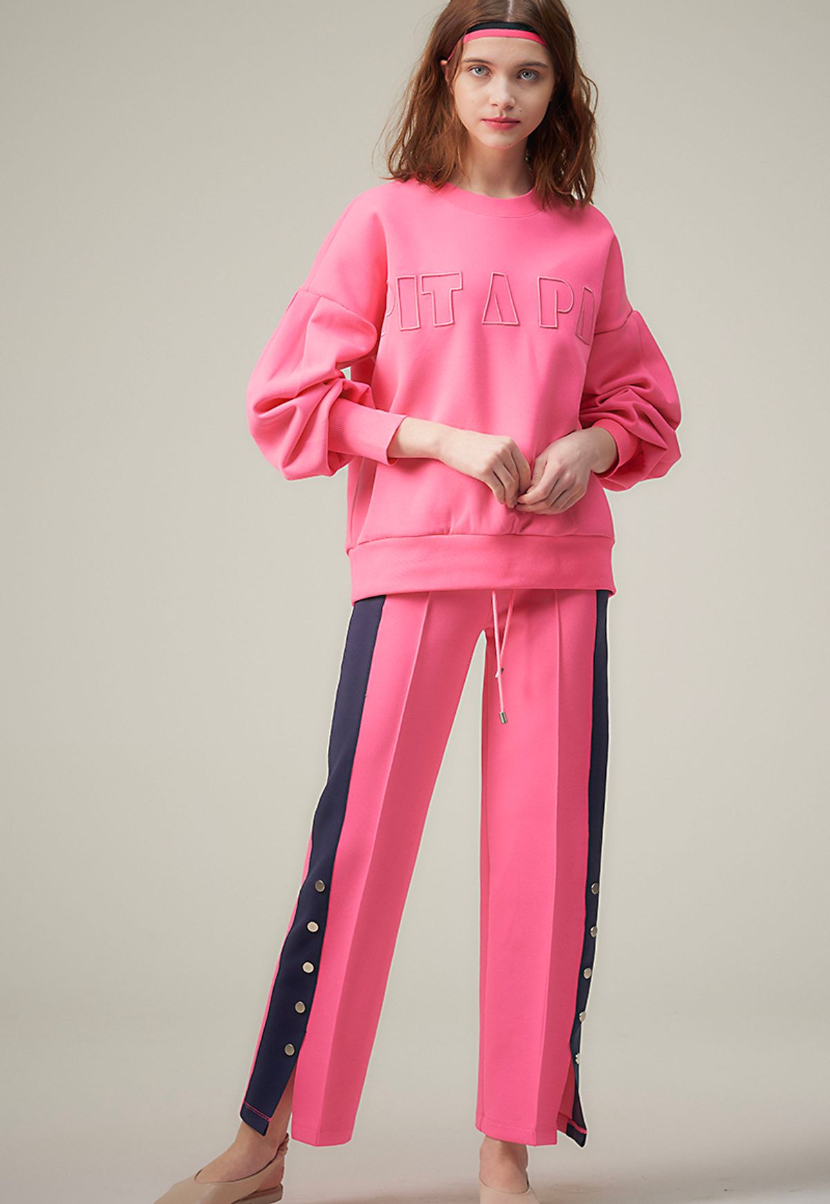 로희어패럴(ROHEE APPAREL) 트랙팬츠 / 핑크