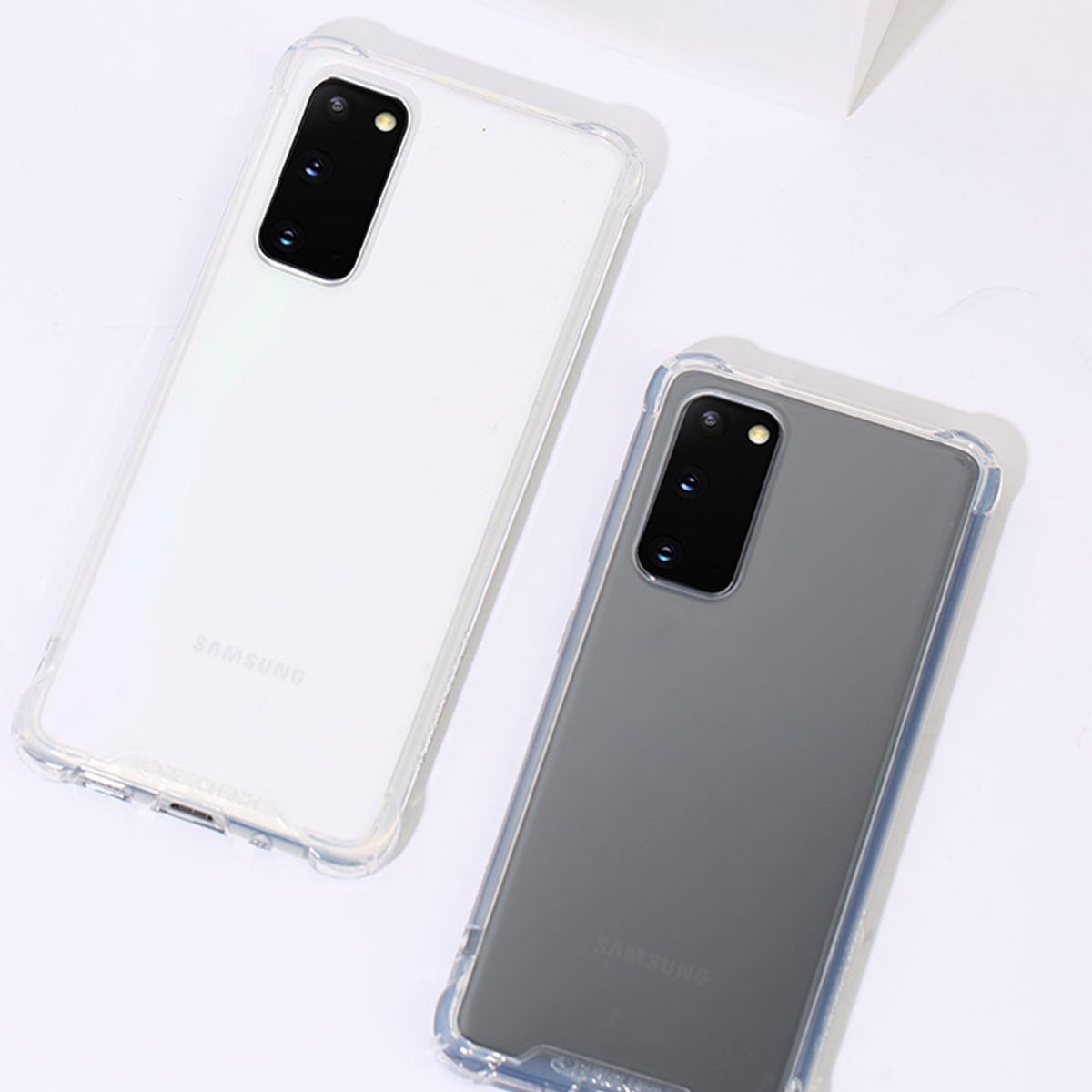 디자인스킨(DESIGNSKIN) 아이폰/갤럭시/갤럭시노트 피닉스 범퍼 클리어 케이스