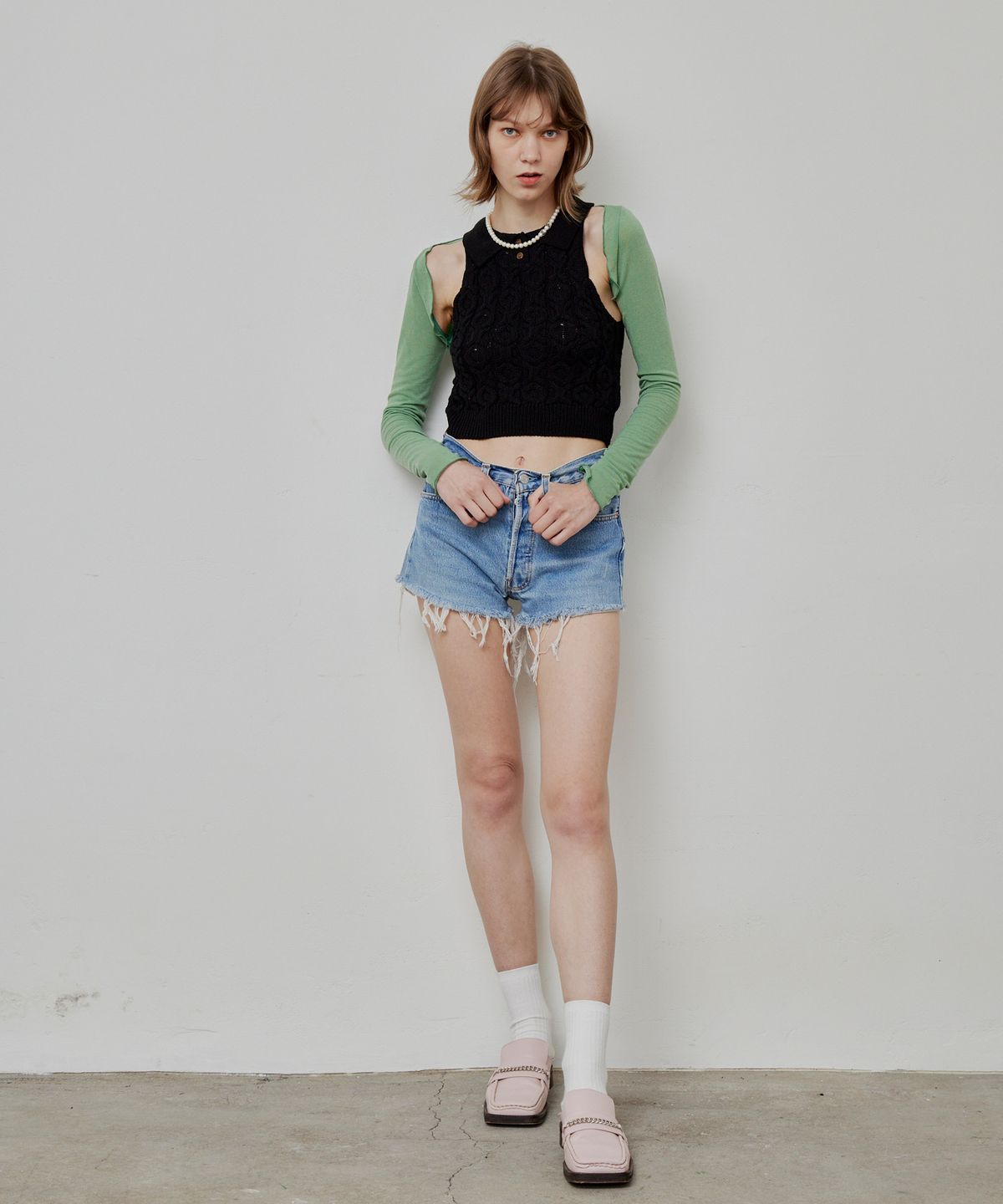 아웃엑소(OUTX.O) Bony bolero green