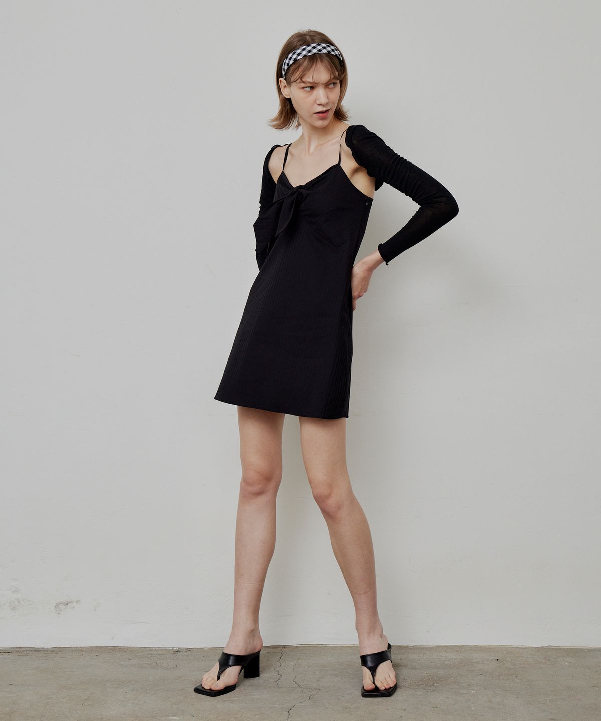아웃엑소(OUTX.O) Bony bolero black